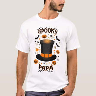 Camiseta de Hombre Spooky Papá T Shirt