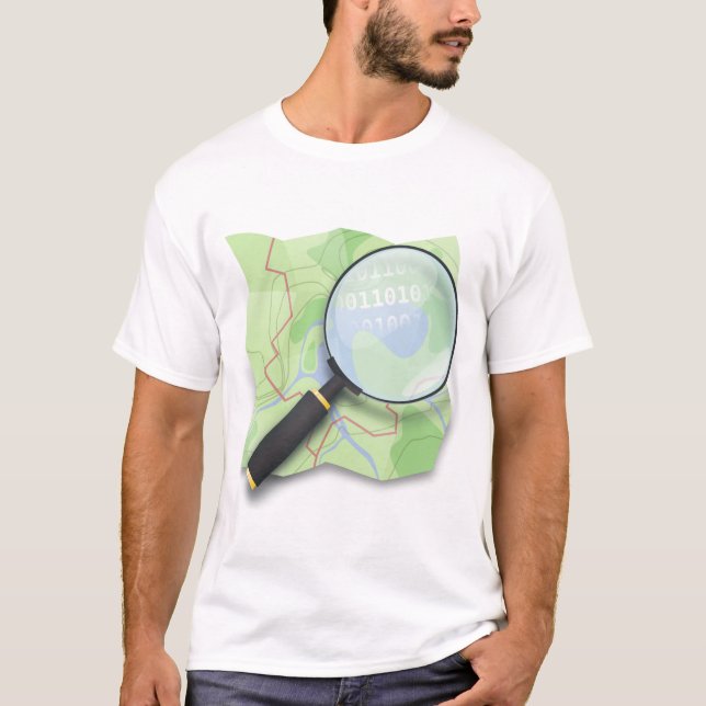 Camiseta de OpenStreetMap T-shirt (Framsida)