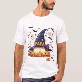 Camiseta de Papá Mágico de Halloween T Shirt