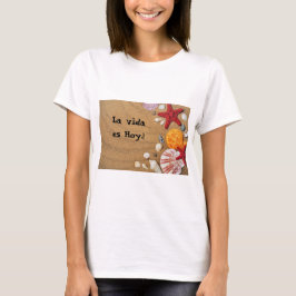 Camiseta de playa  mujer t shirt