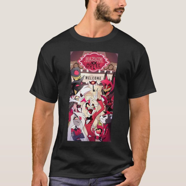 camiseta de ropa de hazbin hotel t shirt (Framsida)