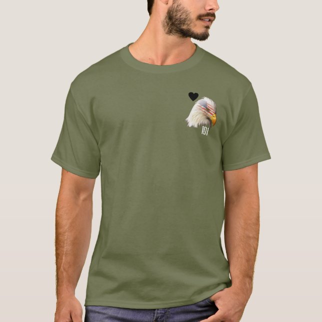 Camiseta del 2nd BCT/502nd Infantry Regiment - M1 Tröja (Framsida)