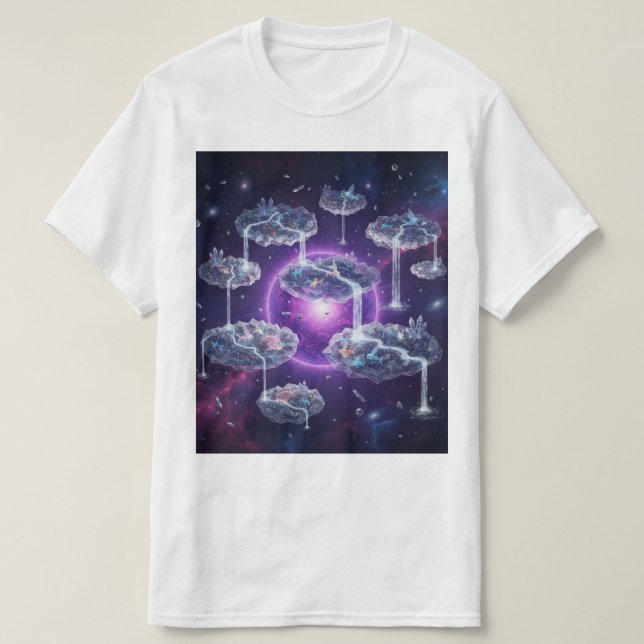 Camiseta ecossistema flutuante t shirt (Design framsida)