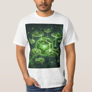 Camiseta ecossistema flutuante t shirt