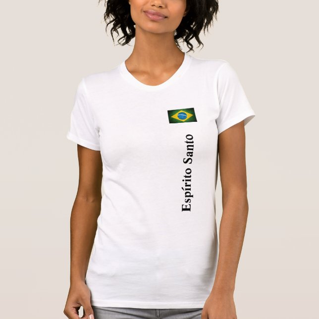 Camiseta Espírito Santo Brasil T Shirt (Framsida)