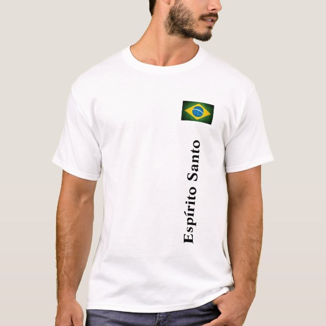 Camiseta Espírito Santo Brasil T Shirt (Framsida)