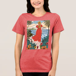 camiseta estampa Tropical T Shirt