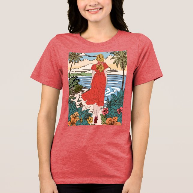 camiseta estampa Tropical T Shirt (Framsida)