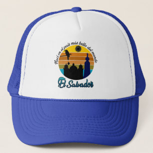 CAMISETA ESTAMPADA EL PAIS MAS BELLO EL SALVADOR KEPS