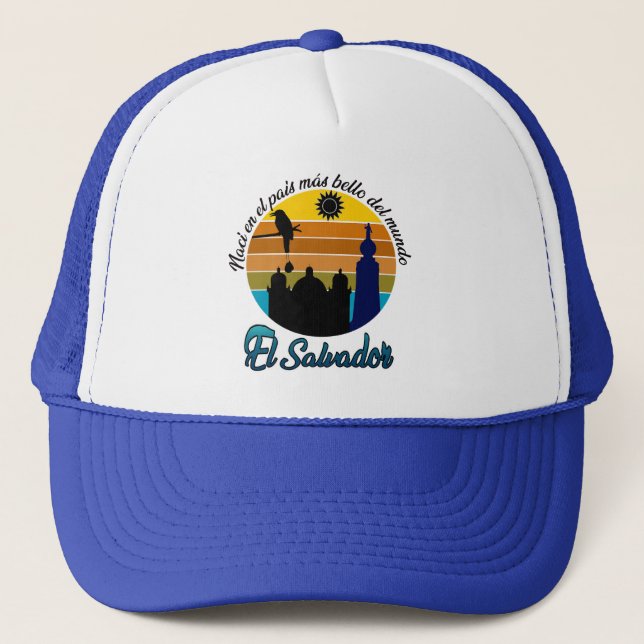 CAMISETA ESTAMPADA EL PAIS MAS BELLO EL SALVADOR KEPS (Framsida)
