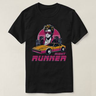 camiseta estilo retro synthwave t shirt
