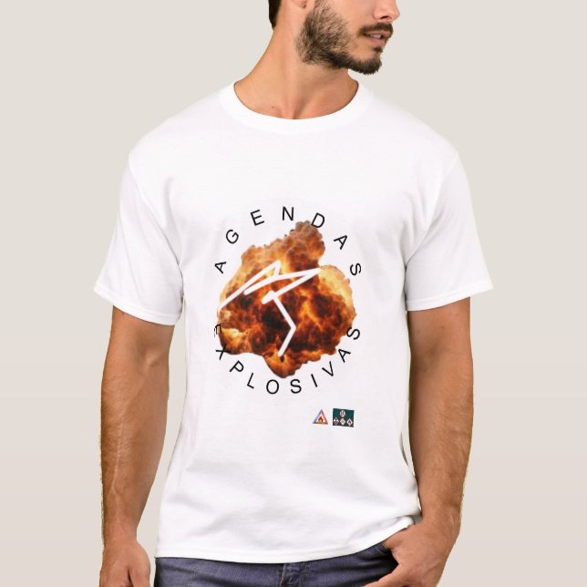 Camiseta Explosivamente Caliente T Shirt (Framsida)