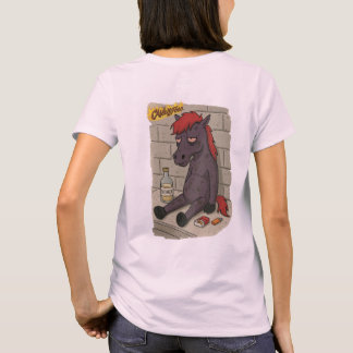 Camiseta Fem. Cavalo de Fogo - Back T Shirt