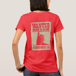 Camiseta Fem. Schrodinger's Cat - Dark - Back T Shirt