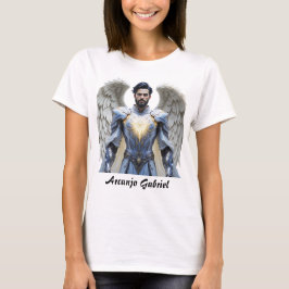 Camiseta Feminina Básica Arcanjo Gabriel T Shirt