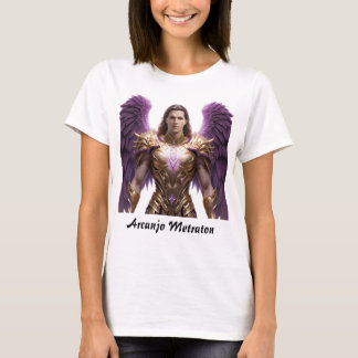 Camiseta Feminina Básica Arcanjo Metatron T Shirt