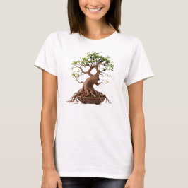 Camiseta Feminina Básica Bonsai-21 T Shirt