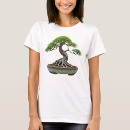 Camiseta Feminina Básica Bonsai-8 T Shirt