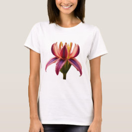 Camiseta Feminina Básica Flor T Shirt