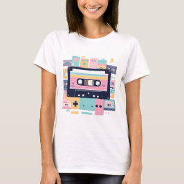 Camiseta Feminina Básica Retrô-8 T Shirt
