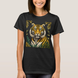 Camiseta Feminina Básica Tigre-1 T Shirt