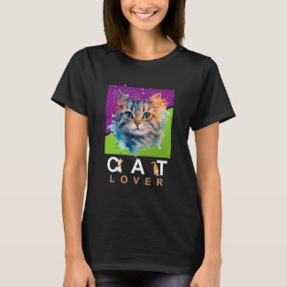 Camiseta Feminina Cat Lover T Shirt