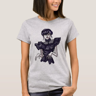 Camiseta feminina com estampa de wandinha t shirt