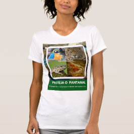 Camiseta feminina justa Bella+Canvas Pantanal T Shirt