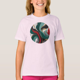 Camiseta Feminina Juvenil Básica Arte Expressão-3 T Shirt