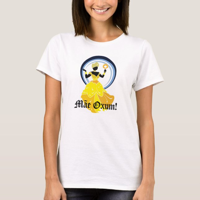 Camiseta Feminina Mãe Oxum Tröja (Framsida)