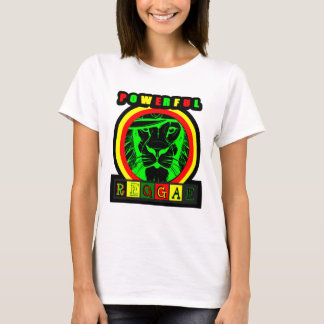Camiseta Feminina Powerful Reggae T Shirt