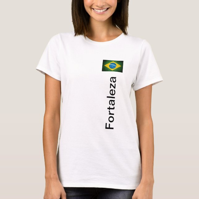 Camiseta Fortaleza Brasil T Shirt (Framsida)
