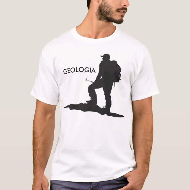 CAMISETA GEOLOGIA T-SHIRT (Framsida)