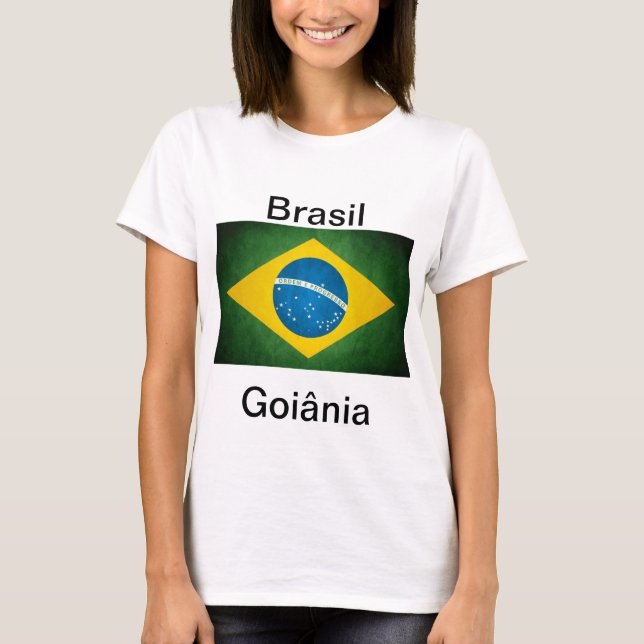 Camiseta Goiânia Brasil T Shirt (Framsida)
