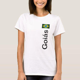 Camiseta Goiás Brasil T Shirt