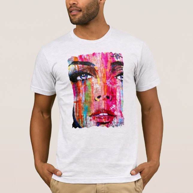 Camiseta Graffiti Face Woman T Shirt (Framsida)