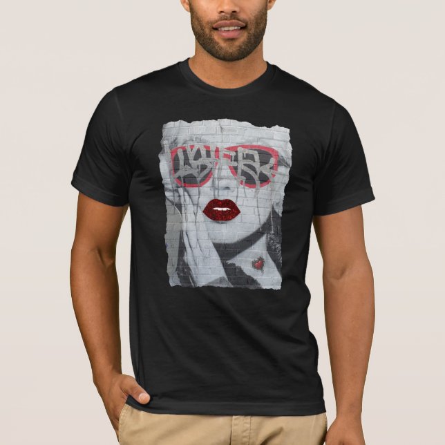Camiseta Graffiti Marilyn T Shirt (Framsida)