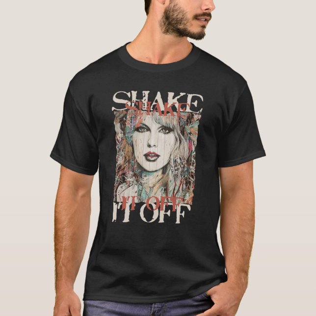 Camiseta Graffiti Shake it off T Shirt (Framsida)