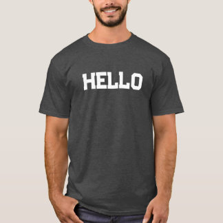 Camiseta hello t shirt