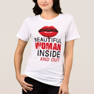 Camiseta holgada de manga corta Beautiful Woman T Shirt