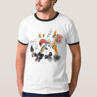 Camiseta hombre " I will find you" bordes negros Tee Shirt