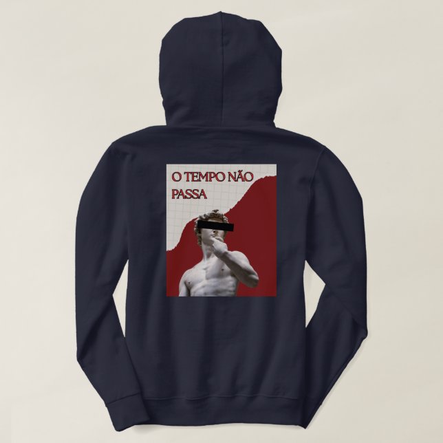 camiseta hoodie (Design baksida)