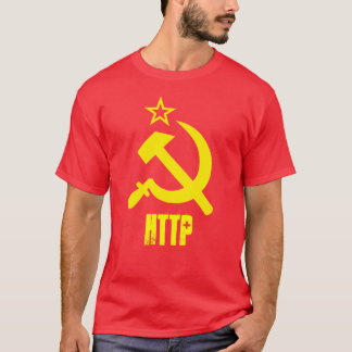 CAMISETA HTTP - CCCP AMARILLO T SHIRT
