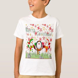 Camiseta Infantil Básica-Natal T Shirt