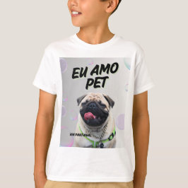 Camiseta Infantil Básica Via Pantanal Pet T Shirt