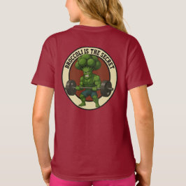 Camiseta Infantil Broccoli is the Secret - Back T Shirt