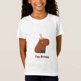 Camiseta Infantil Capivara T Shirt