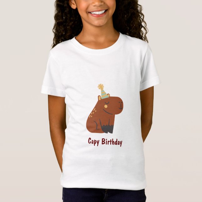Camiseta Infantil Capivara T Shirt (Framsida)