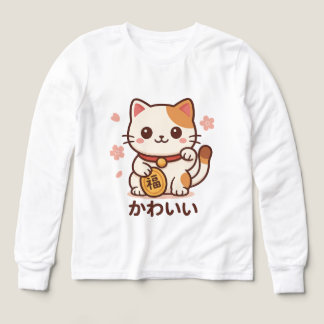Camiseta Infantil de Manga Larga Tri-blend Bella+C T Shirt