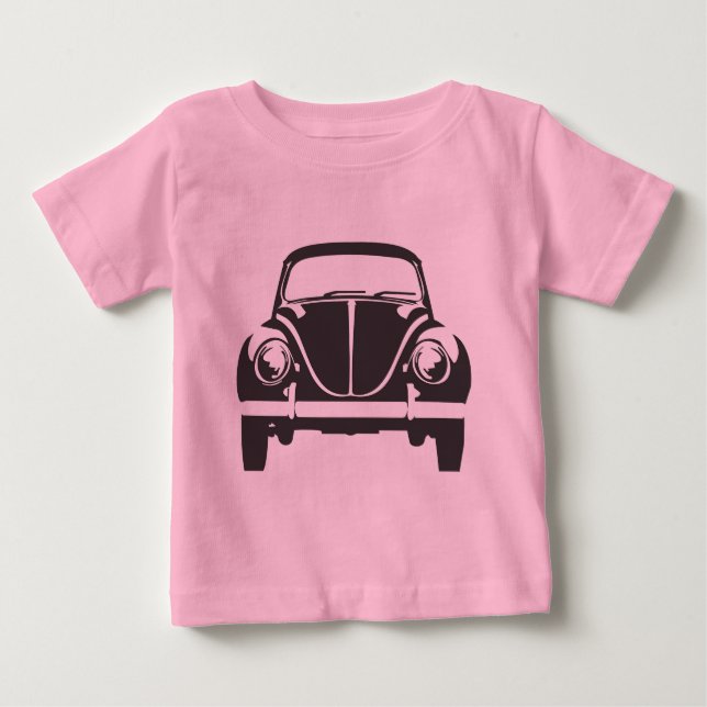 Camiseta Infantil Fusca Vintage Tee Shirt (Framsida)